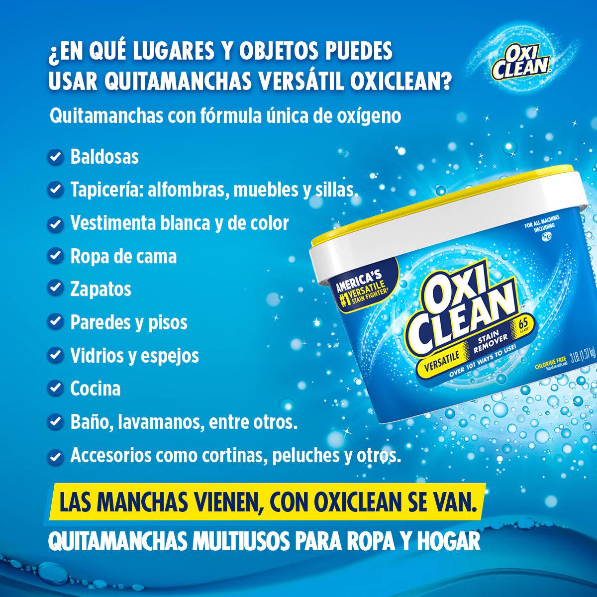 OxiClean Quitamanchas en polvo 680 gr - Puntolimpieza