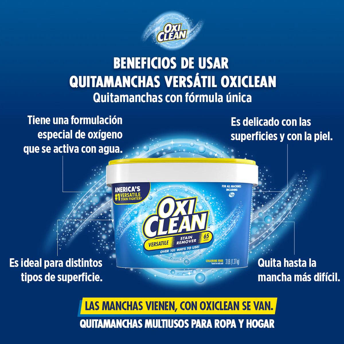 OxiClean Quitamanchas en polvo 680 gr - Puntolimpieza