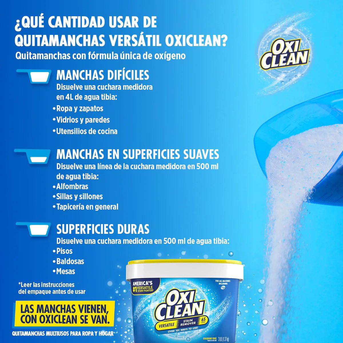 OxiClean Quitamanchas en polvo 680 gr - Puntolimpieza