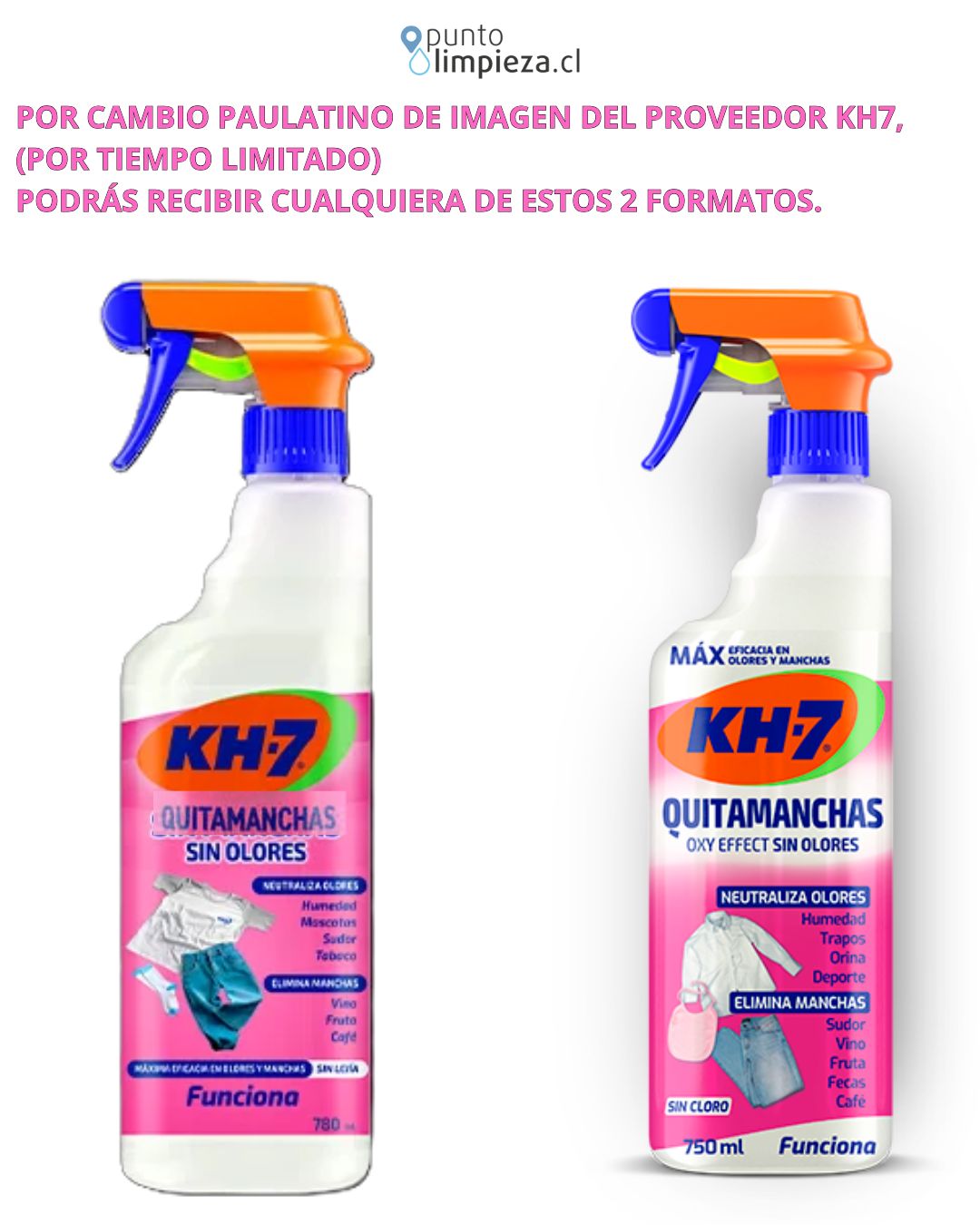 KH-7 Quitamanchas Oxy-Effect Gatillo 750 cc