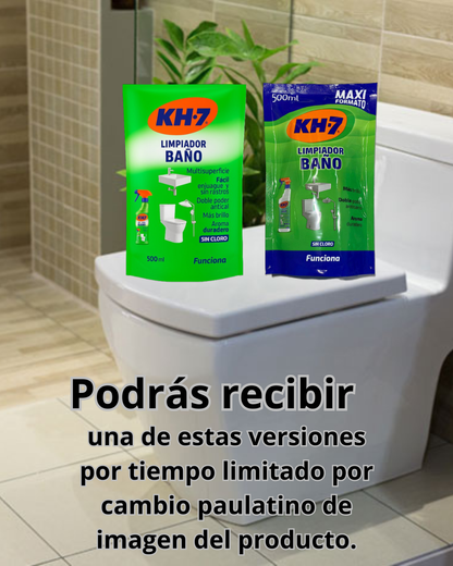 KH-7 Limpiador Baño Recarga 3 x 500 cc