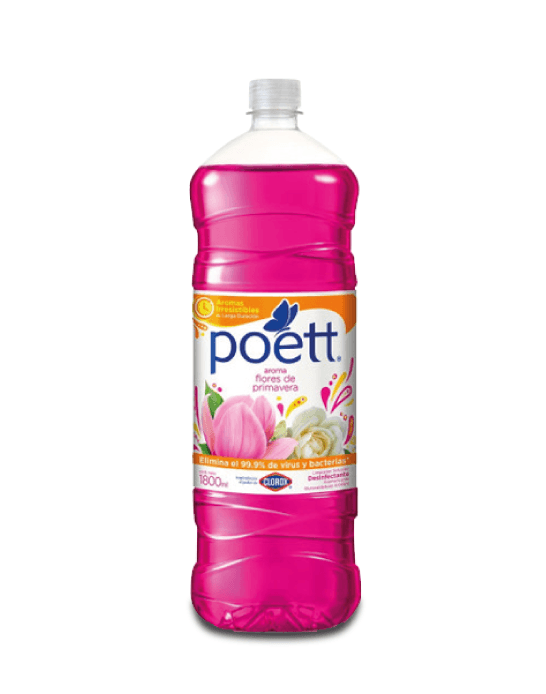 Poett Limpia Pisos Flores de Primavera 1,8 L - Puntolimpieza