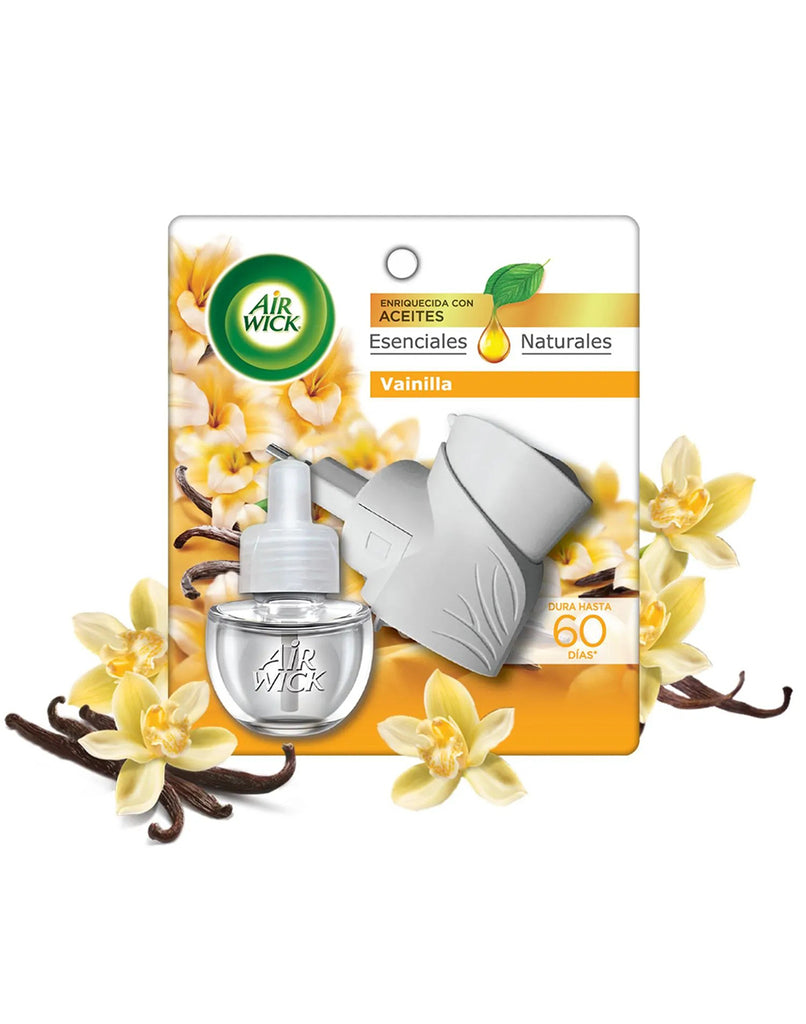 AirWick Desodorante Ambiental Aparato Electrico rec. Vainilla 1 unid - Puntolimpieza