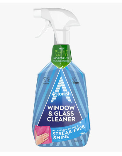 Astonish Limpiador Especialista para Ventanas y Cristales 750 ml - Puntolimpieza