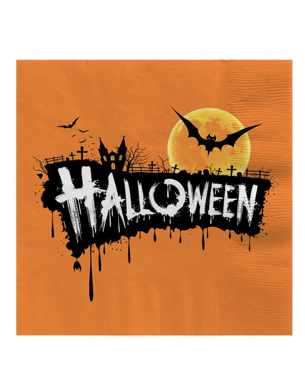 Braun Company Servilleta Mesa Triple Hoja Halloween 20 unid - Puntolimpieza
