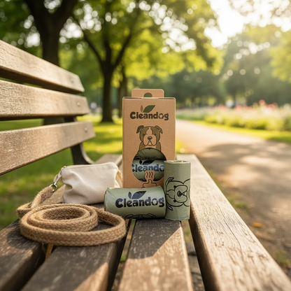 Cleandog Bolsas biodegradables para desecho de perro 120 unid