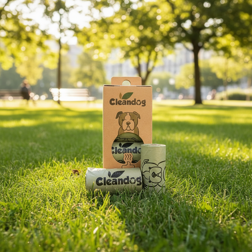 Cleandog Bolsas biodegradables para desecho de perro 4 x 120 unids
