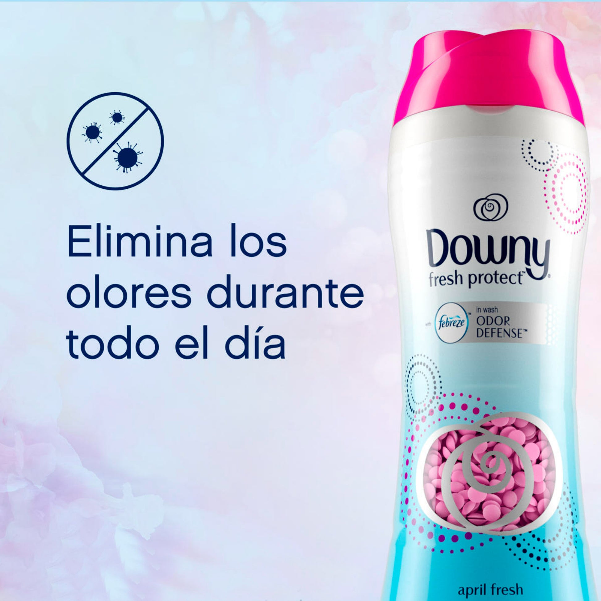 Downy Perlas de Perfume April Fresh Protect 2 x 680 gr - Puntolimpieza