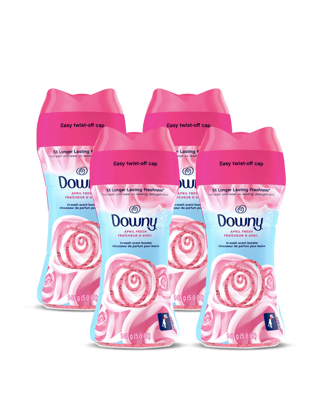 Downy Perlas de Perfume April Fresh Protect 4 x 141 gr - Puntolimpieza