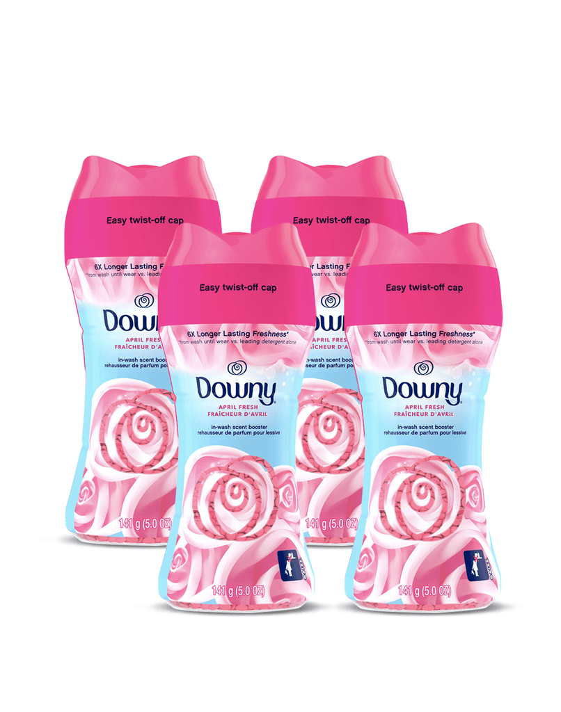 Downy Perlas de Perfume April Fresh Protect 4 x 141 gr - Puntolimpieza