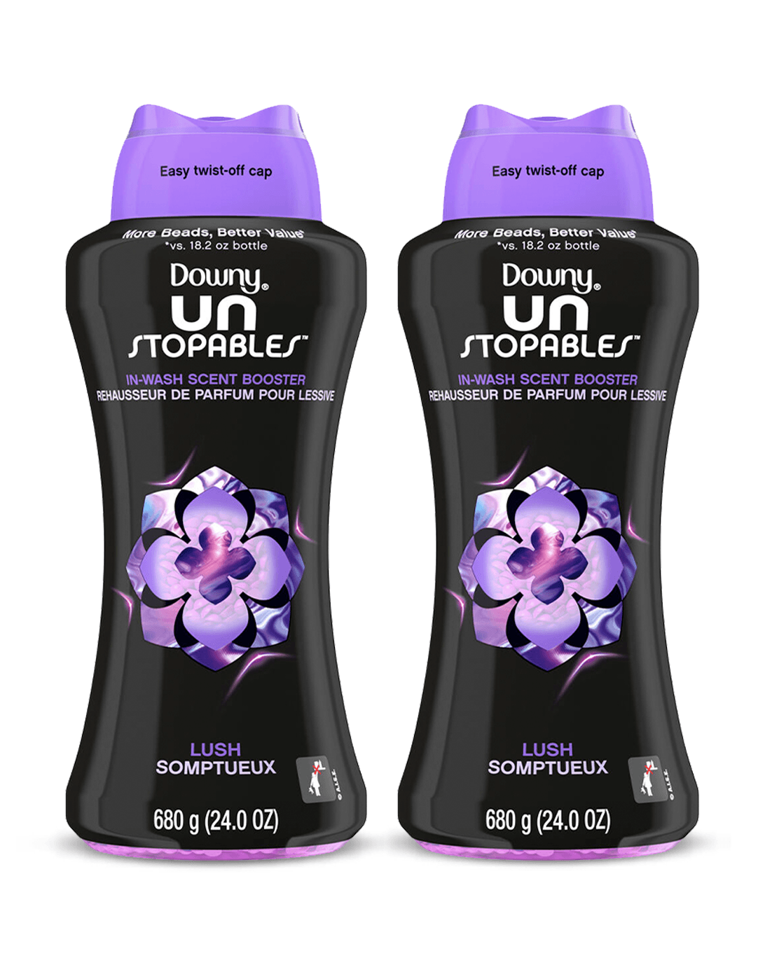Downy Perlas de Perfume Lush 2 x 680 gr - Puntolimpieza