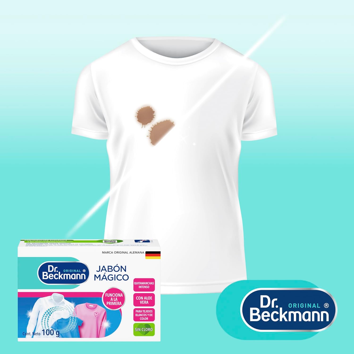 Dr. Beckmann Jabón Mágico 3 x 100 gr - Puntolimpieza