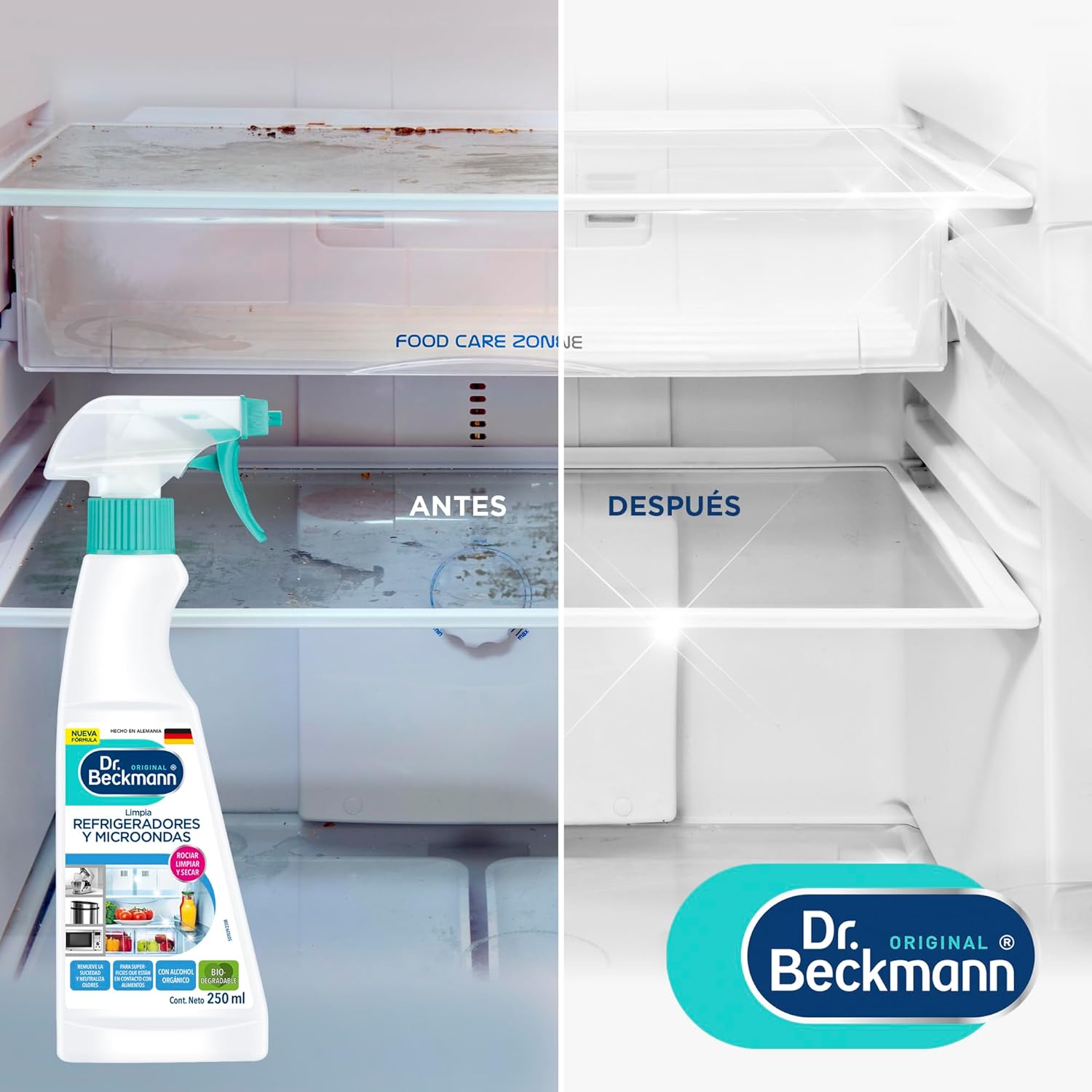 Dr. Beckmann Limpia Refrigeradores y Microondas 3 x 250 cc - Puntolimpieza