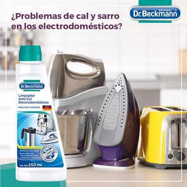 Dr. Beckmann Limpiador Anti-Cal Electrodomesticos 3 x 250 cc - Puntolimpieza