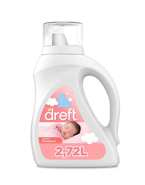 Dreft Detergente Etapa 1 hipoalergénico 2,72 L - Puntolimpieza