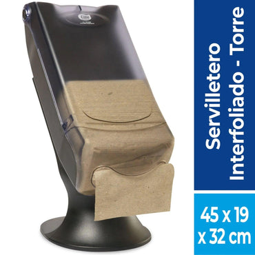Elite Dispensador Servilleta Interfoliada Torre Gris 1 unid - Puntolimpieza