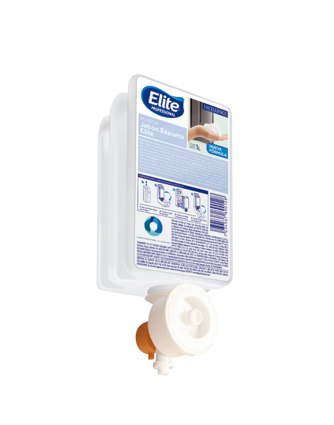 Elite Jabón Multiflex Espuma 1 L - Puntolimpieza