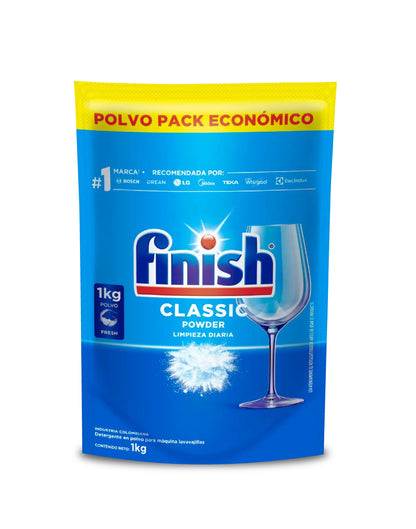 Finish Lavavajilla en Polvo Recarga 1 kg - Puntolimpieza
