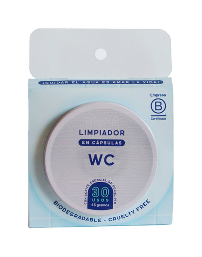 Freemet Cápsulas Limpiadoras WC 45 gr - Puntolimpieza