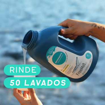 Freemet Detergente liquido concentrado 3 L - Puntolimpieza