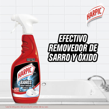 Harpic Harpic Baños Sarro y Manchas Difíciles 495 ml - Puntolimpieza