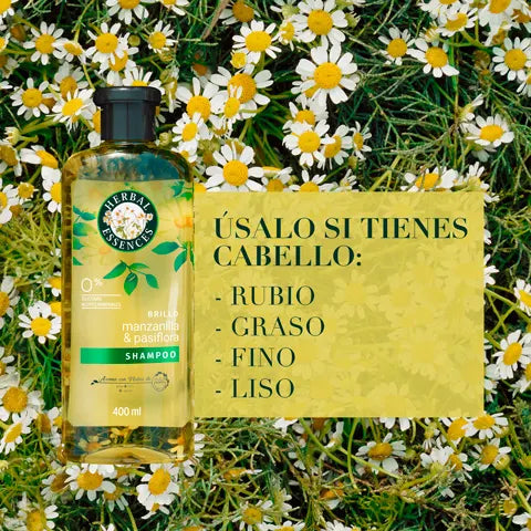 Herbal Essences Shampoo Manzanilla 400 cc - Puntolimpieza