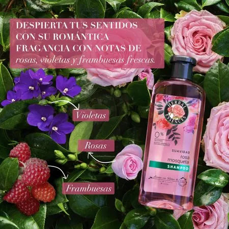 Herbal Essences Shampoo Rosa Mosqueta 400 cc - Puntolimpieza