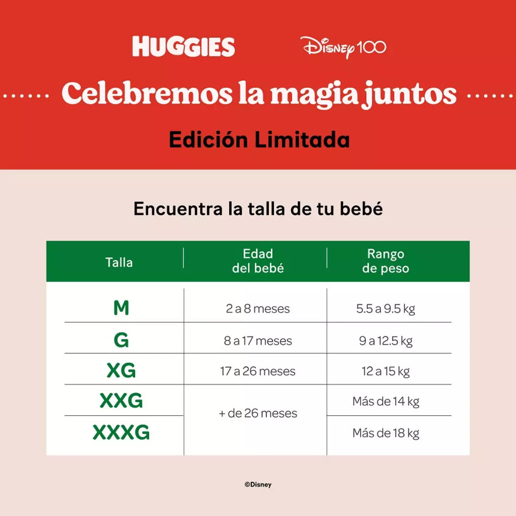 Huggies Pañales Bebé Active Sec XG 52 unid - Puntolimpieza