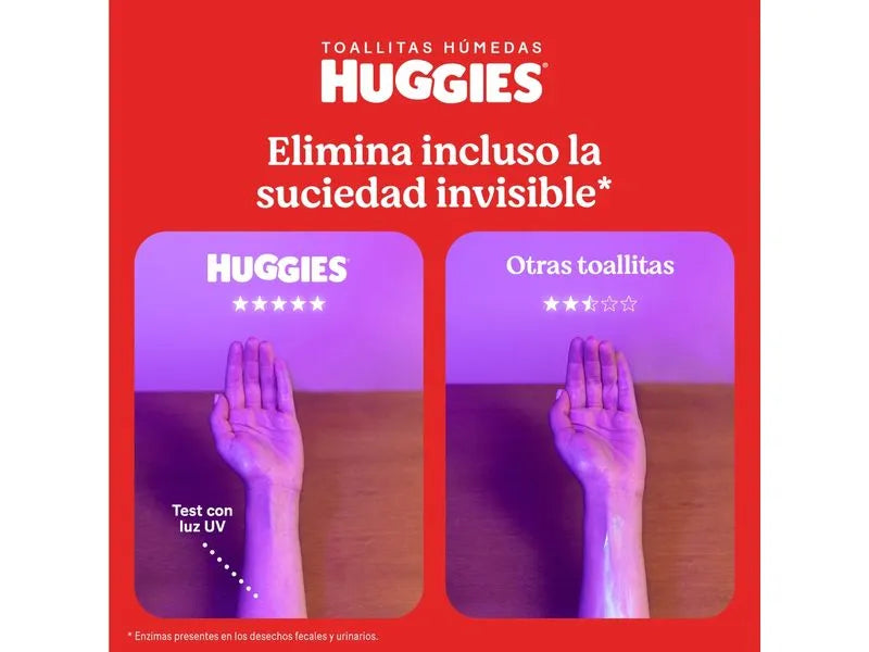 Huggies Toallas Húmedas 5 x 80 unid - Puntolimpieza