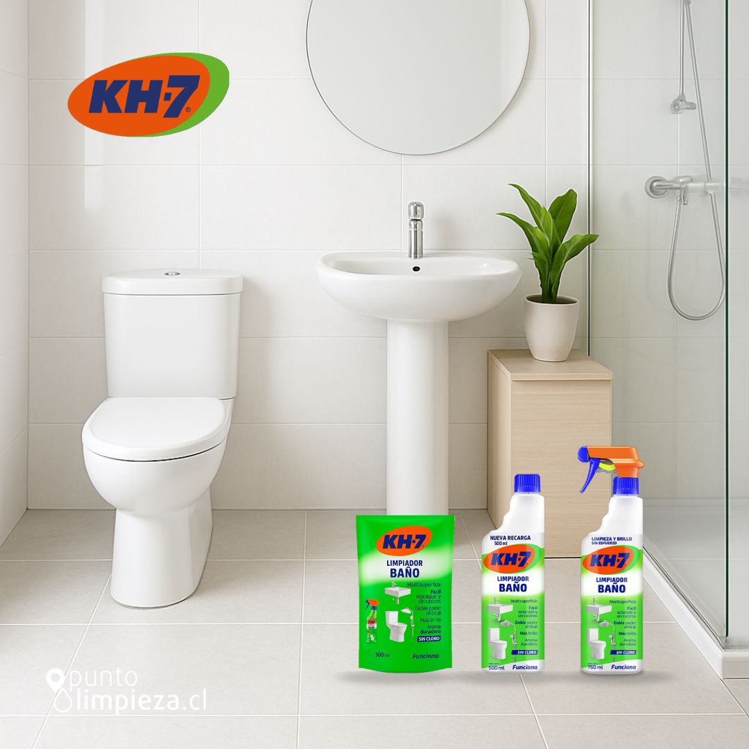 KH-7 Limpiador Baño Gatillo 3 x 750 cc