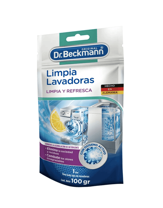 Dr. Beckmann Limpia Lavadoras en polvo 100 gr - Puntolimpieza