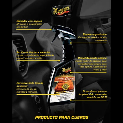 Meguiar's Limpiador Cuero Gold Class 450 cc - Puntolimpieza