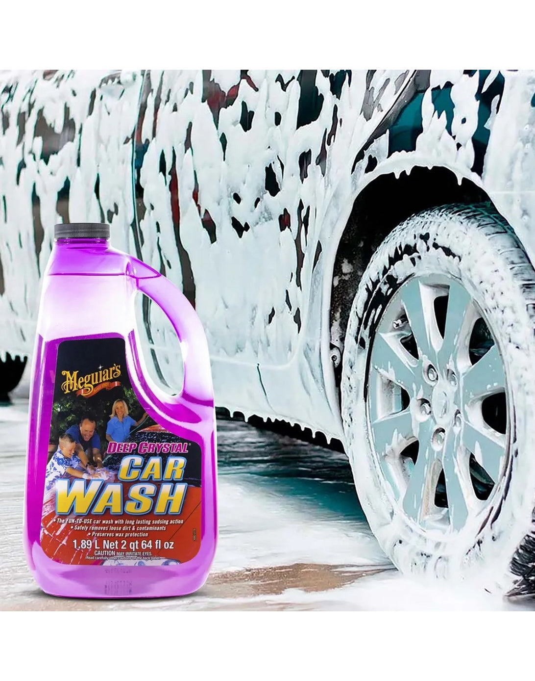 Meguiar's Shampoo Deep Crystal Car Wash 1,89 L - Puntolimpieza