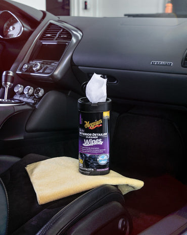 Meguiar's Wipes Quik Detailer Interior 25 unid - Puntolimpieza