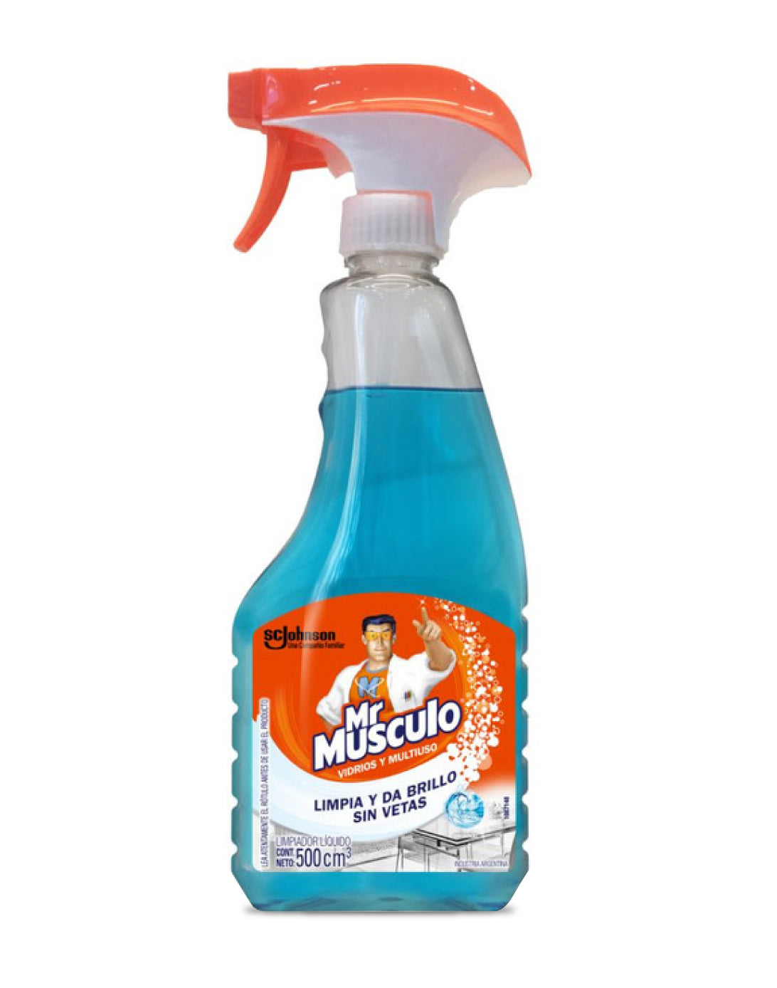 Mr Musculo Limpiador vidrios y multiuso original 500 cc - Puntolimpieza