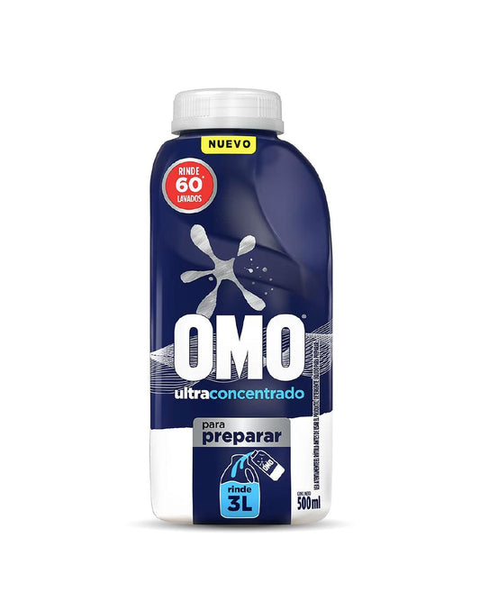 Omo Detergente Líquido Para Diluir 500 cc - Puntolimpieza