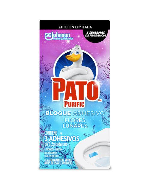 Pato Purific Limpiador Gel Adhesivo Inodoro Flores Lunares 24,6 gr - Puntolimpieza