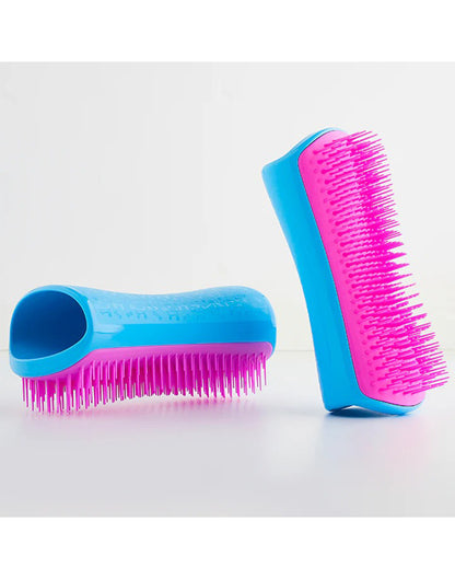 Pet Teezer Cepillo Desenredante para Mascotas Grandes Azul Rosado 1 unid - Puntolimpieza