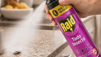 Raid Insecticida Todo Insecto 360 cc