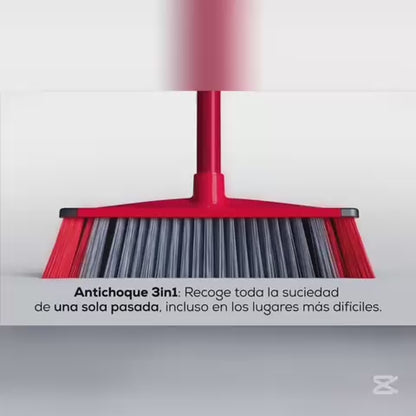 Vileda Escobillón Antichoque 3 en Uno 3 x 1 unid