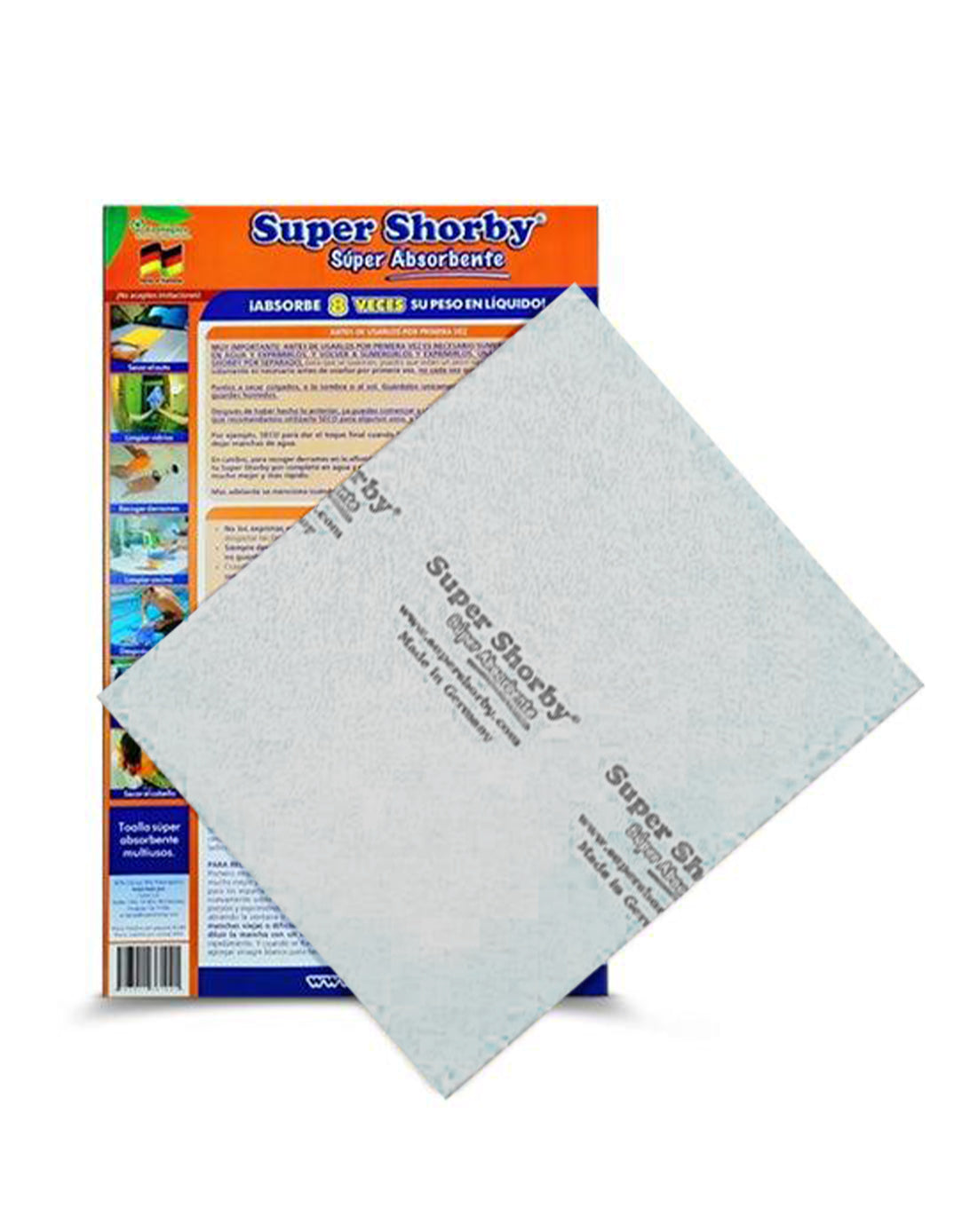 Super Shorby Paño Super Absorbente Blanco 1 unid - Puntolimpieza
