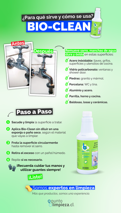 Tripack Tripack Bio Clean + BaciAqua Gatillo + Mom's Goop 3 en 1 - Puntolimpieza