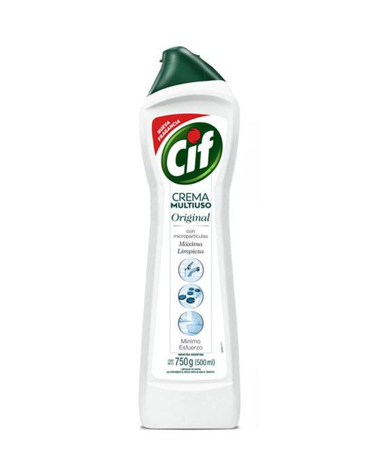 Cif Limpiador crema blanco 750 gr - Puntolimpieza