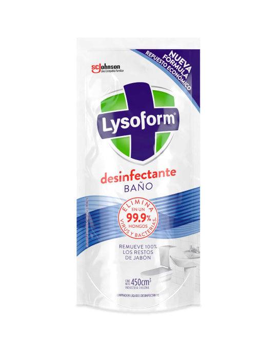 Lysoform Limpiador baño recarga 450 cc - Puntolimpieza