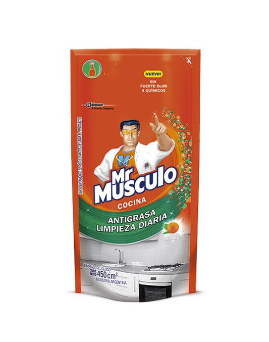 Mr Musculo Antigrasa Total Cocina Recarga 450 cc - Puntolimpieza