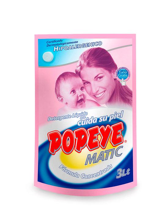 Popeye Detergente liquido hipoalergenico Doypack 3 L - Puntolimpieza