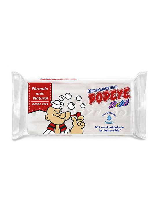 Popeye Jabon Bebe Ropa Blanca y Color 170 gr - Puntolimpieza