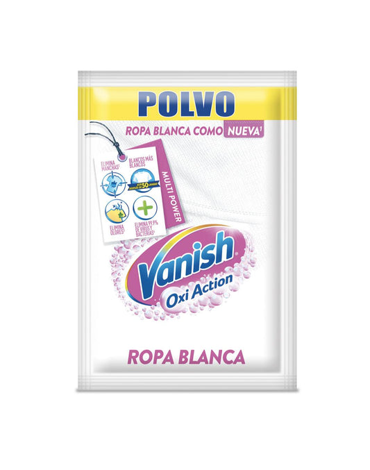 Vanish Quitamanchas ropa blanca polvo 12 x 30 gr - Puntolimpieza