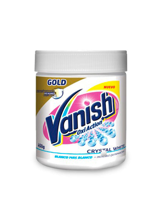 Vanish Quitamanchas ropa blanca polvo pote 450 gr