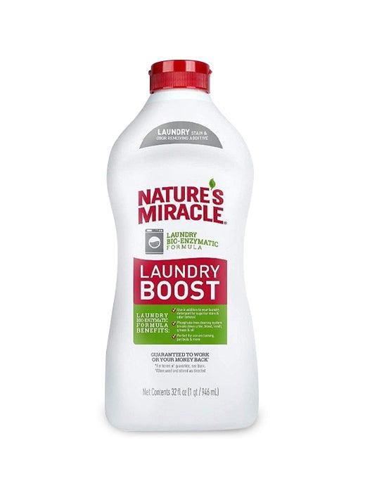 Natures Miracle Aditivo Lavadora para Manchas y Olores de Mascotas 946 ml - Puntolimpieza